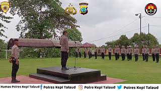 KAPOLRES KEPULAUAN TALAUD MELAKUKAN GIAT PENERIMAAN BINTARA REMAJA ANGKATAN 46.