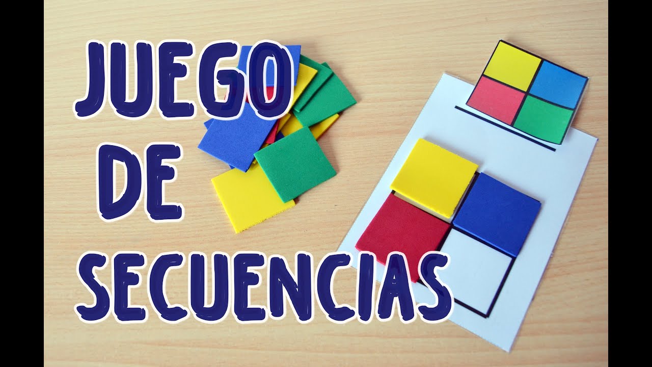 JUEGO DE SECUENCIAS. Material Didáctico. - YouTube