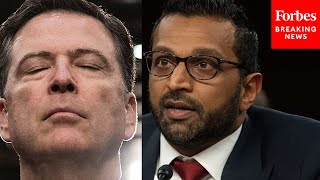 Kash Patel Asked Point Blank: Do You Plan To Investigate James Comey?