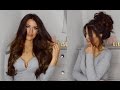 LULLABELLZ : 5 MINUTE HAIR - GLAM WAVES + MESSY BUN LULLABELLZ : 5 MINUTE HAIR - GLAM WAVES + MESSY BUN