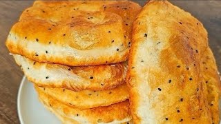 KNEAD THE DOUGH IN 5 MINUTES ✋️EASY PISHE RECIPE THAT RISES PUFFY IN THE PAN AND DOES NOT ABSORB OIL