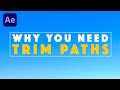Why You NEED to be Using TRIM PATHS in After Effects