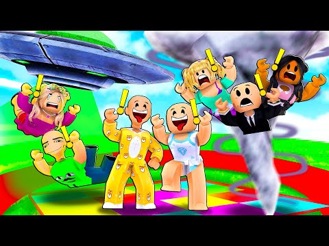DAYCARE KIDS PLAY COLOR BLOCK, ALTITORTURE, SLUMBER PARTY, AND DON'T LEAVE CIRCLE Roblox funny