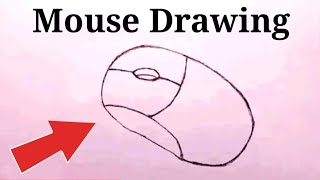 How To Drow A Computer Mouse Ki Drawings Step By Step#computermouse#drawing@SouravjoshiArts