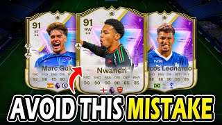 DON'T Make This MISTAKE with your Future Star Academy Icon Evolutions! (FC 25)