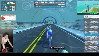 TOUR DE ZWIFT | long stage | snowman