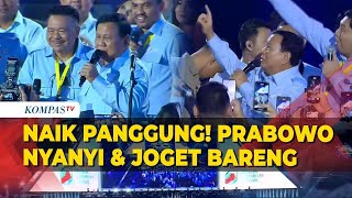 Presiden Prabowo Naik Panggung! Nyanyi ‘O Ulate’   Joget saat Putri Ariani Bernyanyi