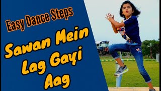 Sawan Mein Lag Gayi Aag || Dance Cover by Pari Ascharya || Easy Dance steps || Ginny Weds Sunny