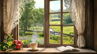 Countryside Wooden House 🏡 Soft Nature Sounds & Spring Window Ambience for Calm Mind & Serenity 🌿