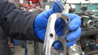 Machining Exhaust Flange