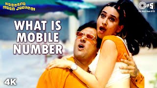 What Is Mobile Number | Karisma Kapoor | Govinda | Sonu N | Alka Y | Haseena Maan Jaayegi | 90s Song