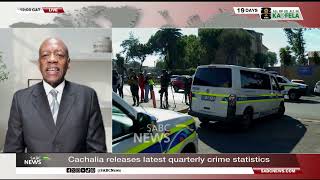 Andy Mashaile on the latest quarterly crime statistics