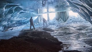 Beeindruckende Eishöhle in der Schweiz erstmals für Besucher geöffnet