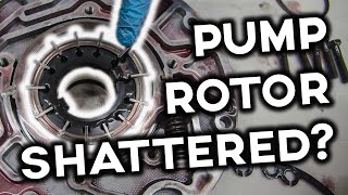 SOLVED! Chevy 4L60E No Gears! - Pump Rotor Shattered & How To Fix