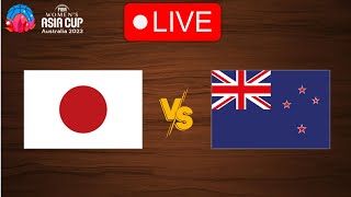 🔴 Live: Japan vs New Zealand | FIBA Women's Asia Cup 2023 | Live Play By Play Scoreboard