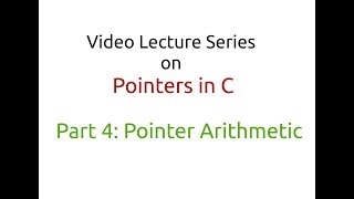 Pointer Arithmetic #4