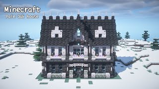 Minecraft: How to Build a Pale Oak fantasy House 【tutorial】