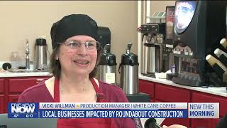 Local Businesses Impacted by Roundabout Construction in Warren