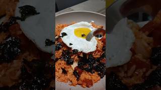 Biglaang cravings Kimchi Fried Rice with Spam and egg #kimchi #kimchirice #spam #egg #easyrecipe