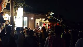 令和5年。神奈川県平塚市・眞田神社宵宮祭