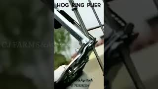 Hog Ring Plier ഉപയോഗിച്ച്  കൂടുകൾ നിമിഷനേരം കൊണ്ട് ഉണ്ടാക്കാം.