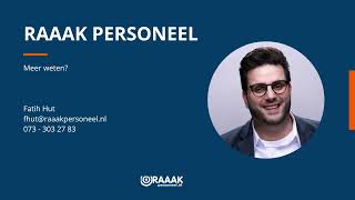 Raaak Personeel in Den Bosch