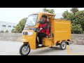 k de electric tricycle the express delivery workhorse