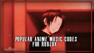 30 Most Popular Anime Roblox Music Codes Id S