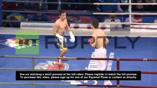 Russia: Russia punches out Ukraine in World Series of Boxing