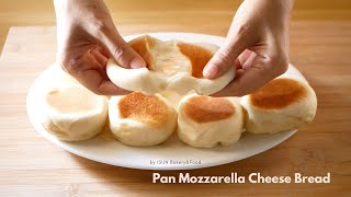 Pan Mozzarella Cheese Bread | ขนมปังมอสซาเรลล่าชีสทอด