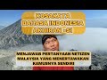 #86:Kosakata Bahasa Indonesia berakhiran -si. Menjawab pernyataan netizen 🇲🇾yang lupa daratan.