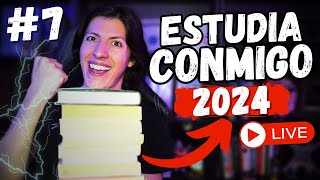 🧠 ESTUDIA CONMIGO 2024 - Parte 7 | Estudia en Vivo con Pablo Lomeli (2 Horas con Música)