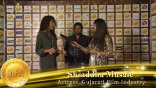 Gujarati Iconic Film Awards-GIFA Interview.Shraddha Musale