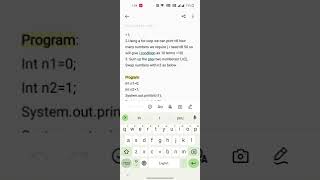 Print Fibonacci Series in Java | Automation Testing Interview Programs