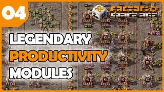 Legendary PRODUCTIVITY modules - Legendary Factory EP04 - Factorio 2.0 Space Age