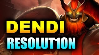 MARS - IMBA WHAT A HERO! - DENDI vs RESOLUT1ON DOTA 2