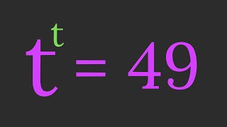 Is this the Hardest Exponential Equation?