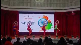 China Vlog: Bharatanatyam dance- Indian Republic Day Celebration 2023