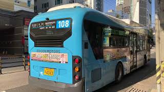 2022.11 부산광역시 시내버스 108번 - Korea Busan Bus