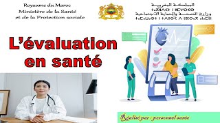 L’évaluation en santé