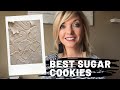 BEST SUGAR COOKIE RECIPE — How to prevent your sugar cookies from spreading during baking