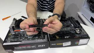 MSI B550M PRO-VDH - NÃO COMETA ESSES ERROS NA HORA DE INSTALAR O SEU SSD M2 - VEJA O QUE FAZER