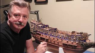 Sovereign of the Seas. Building of the ship model.