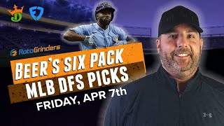 DRAFTKINGS & FANDUEL MLB PICKS TODAY (4/7/23) - DFS 6 PACK