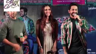 Kriti And Rajkumar Very Funny Reaction On Shubh Mangal Saavdhan Trailer | U Mast Watch