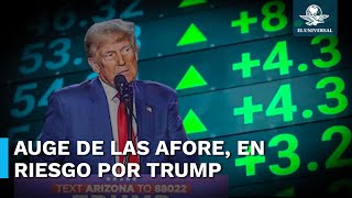 Trump golpea al peso y pone a temblar a las Afore #EnPortada