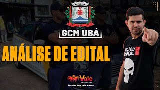 ANÁLISE DE EDITAL - GCM DE UBÁ