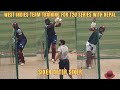 West Indies Cricket Team Training for T20 Series with Nepal Cricket Team | Power Hitting Practices