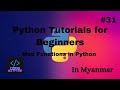 Map Function in Python | Python Tutorials for Beginners#31 (in Myanmar)