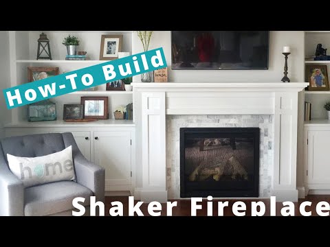 How to Build a Fireplace Surround and Mantel DIY Project How to Build a Fireplace Surround and Mantel DIY Project